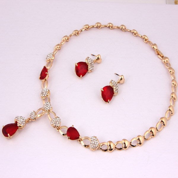 Ensemble de bijoux, Femme Cristal