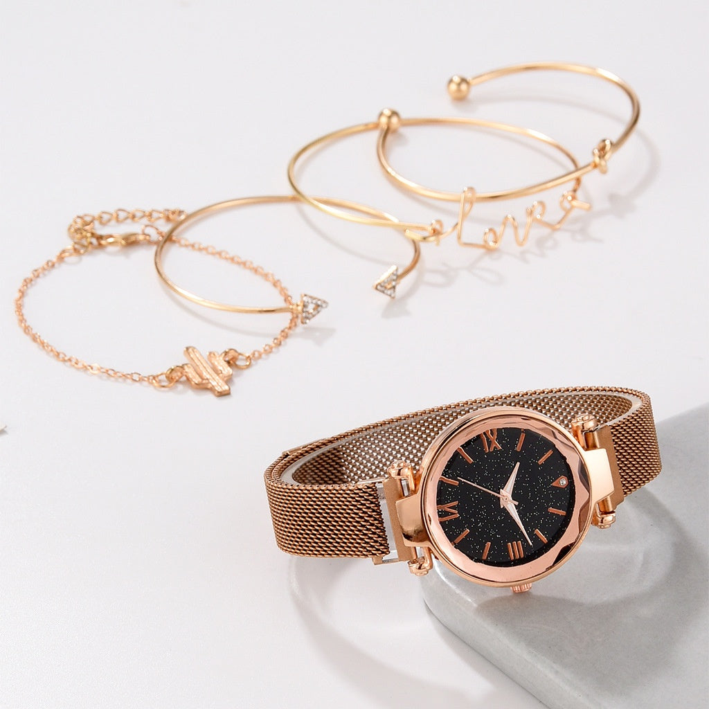 Montre Élégance Quartz avec bracelet