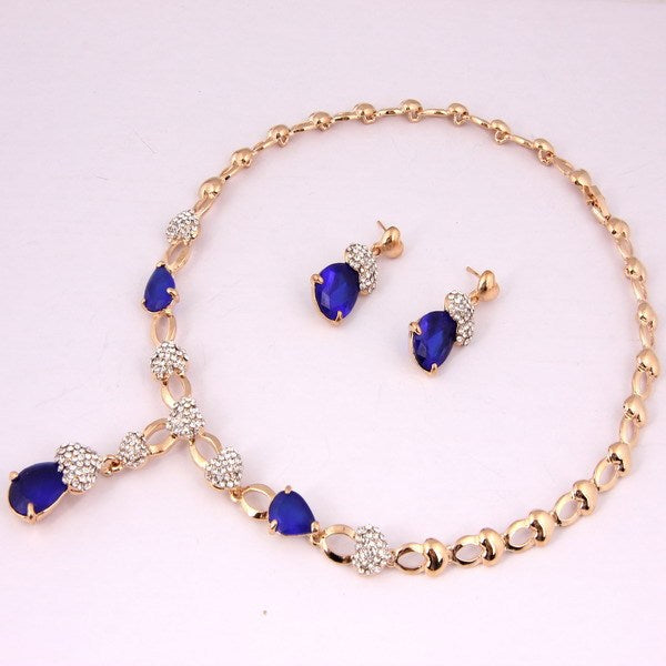Ensemble de bijoux, Femme Cristal