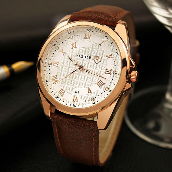 Montre Quartz pour Homme d'Affaires