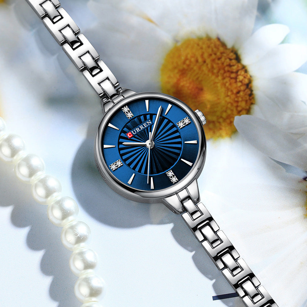 Naferti : Montre Femme Quartz Simple et Décontractée