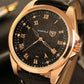 Montre Quartz pour Homme d'Affaires