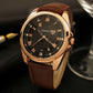 Montre Quartz pour Homme d'Affaires