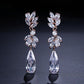 ZAKOL-Boucles d'oreilles  en forme de fleur,